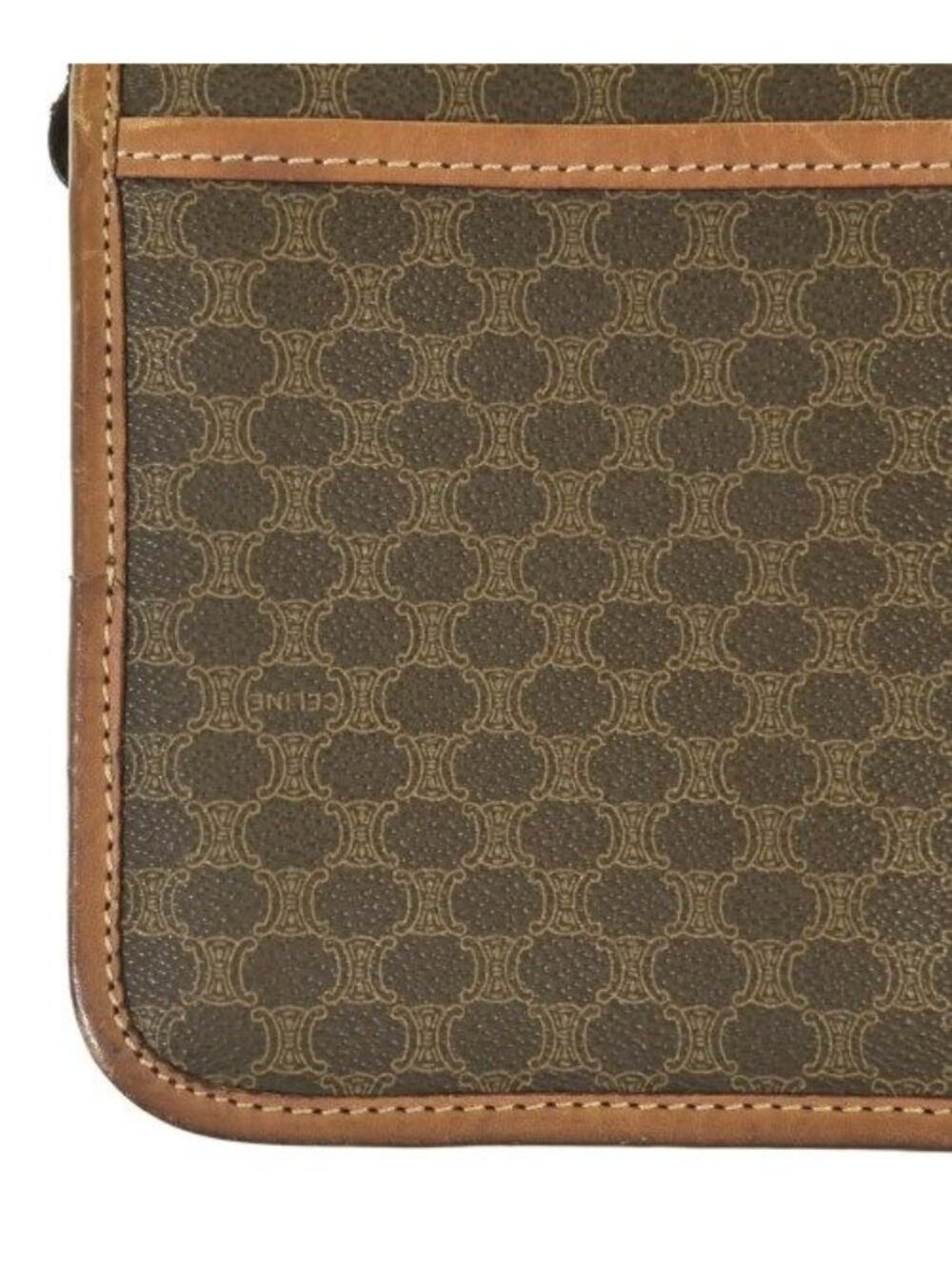 Celine Macadam Pattern Shoulder Bag - Picture 10 of 13